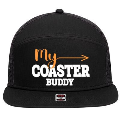 My Coaster Buddy 7 Panel Mesh Trucker Snapback Hat