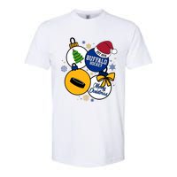 Merry Christmas Buffalo Hockey Est 1970 Softstyle CVC T-Shirt