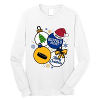 Merry Christmas Buffalo Hockey Est 1970 Long Sleeve Shirt