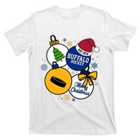 Merry Christmas Buffalo Hockey Est 1970 T-Shirt