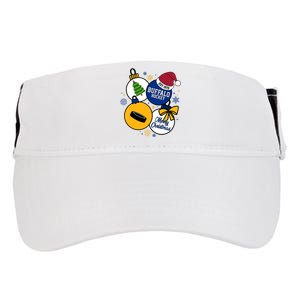 Merry Christmas Buffalo Hockey Est 1970 Adult Drive Performance Visor