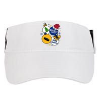 Merry Christmas Buffalo Hockey Est 1970 Adult Drive Performance Visor