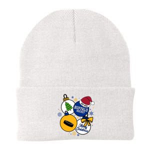 Merry Christmas Buffalo Hockey Est 1970 Knit Cap Winter Beanie