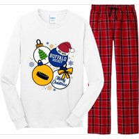 Merry Christmas Buffalo Hockey Est 1970 Long Sleeve Pajama Set