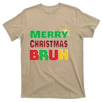 Merry Christmas Bruh Meme Funny Greeting T-Shirt