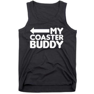 My Coaster Buddy Set 22 Pointing Left Roller Coaster Tank Top