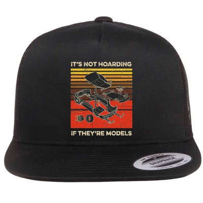 Model Car Builder ItS Not Hoarding If ItS Models Flat Bill Trucker Hat