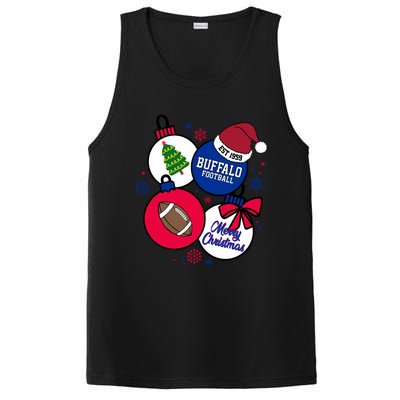 Merry Christmas Buffalo Football Est 1959 PosiCharge Competitor Tank