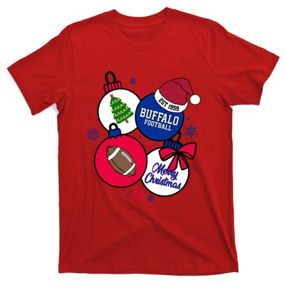 Merry Christmas Buffalo Football Est 1959 T-Shirt