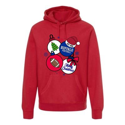 Merry Christmas Buffalo Football Est 1959 Premium Hoodie