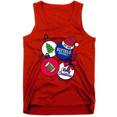 Merry Christmas Buffalo Football Est 1959 Tank Top