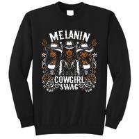 Melanin Cowgirls Black History African Melanin Cowgirl Swag Sweatshirt