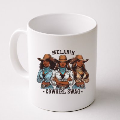 Melanin Cowgirls Black History African Melanin Cowgirl Swag Mug