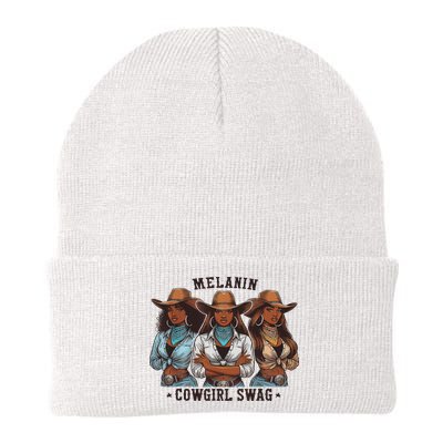 Melanin Cowgirls Black History African Melanin Cowgirl Swag Beanie