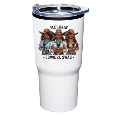 Melanin Cowgirls Black History African Melanin Cowgirl Swag Tumbler