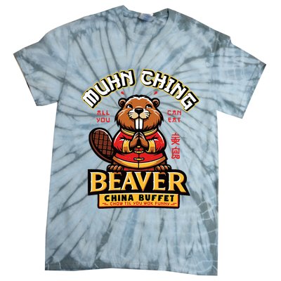 Muhn Ching Beaver Dirty Raunchy Tie-Dye T-Shirt