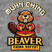 Muhn Ching Beaver Dirty Raunchy Tall Sweatshirt