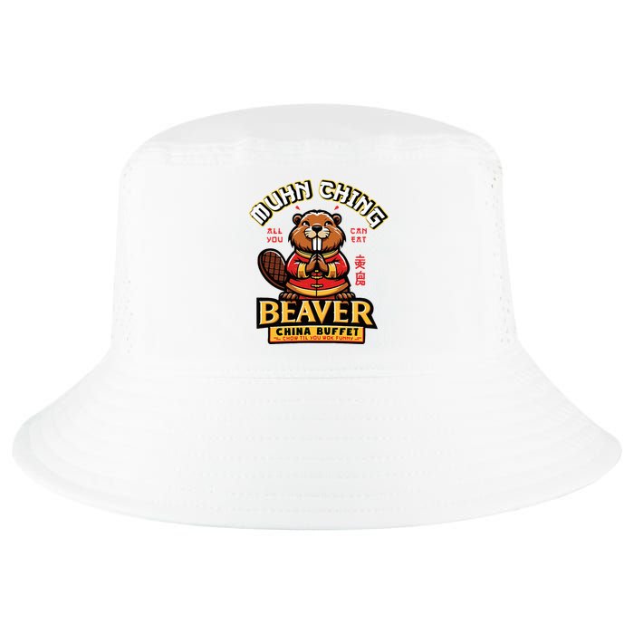 Muhn Ching Beaver Dirty Raunchy Cool Comfort Performance Bucket Hat