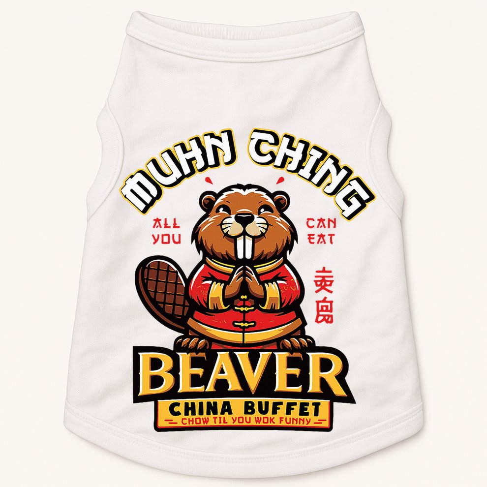 Muhn Ching Beaver Dirty Raunchy Doggie Tank