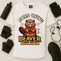 Muhn Ching Beaver Dirty Raunchy Cooling Performance Crew T-Shirt