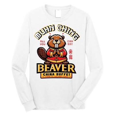 Muhn Ching Beaver Dirty Raunchy Long Sleeve Shirt