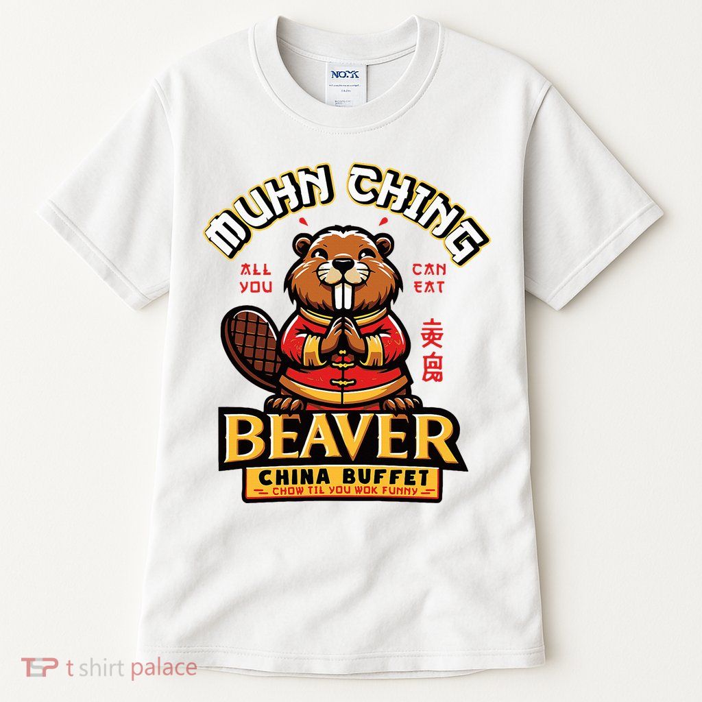 Muhn Ching Beaver Dirty Raunchy Tall T-Shirt