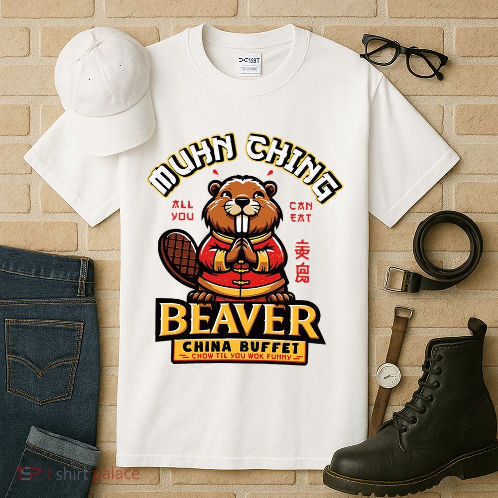 Muhn Ching Beaver Dirty Raunchy Tall T-Shirt