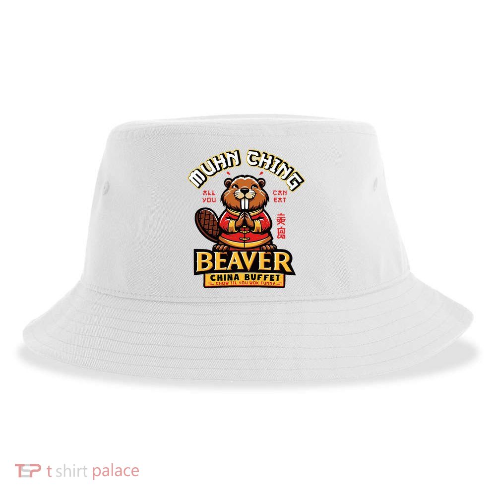 Muhn Ching Beaver Dirty Raunchy Sustainable Bucket Hat