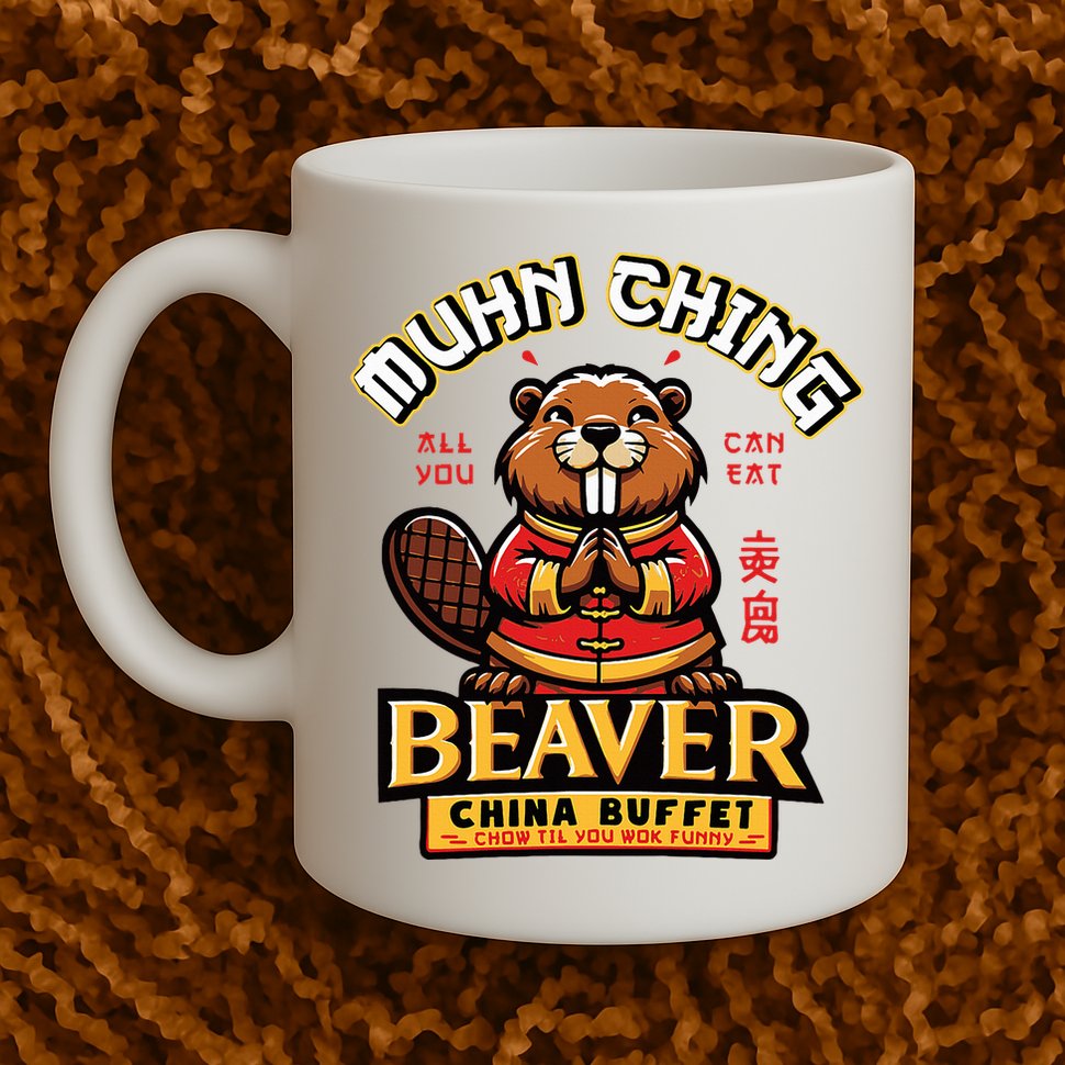 Muhn Ching Beaver Dirty Raunchy Mug