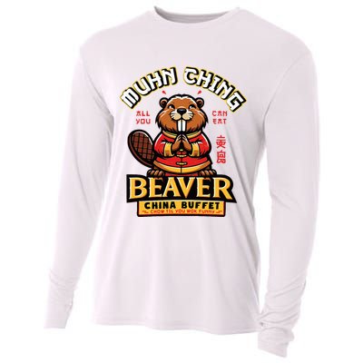 Muhn Ching Beaver Dirty Raunchy Cooling Performance Long Sleeve Crew