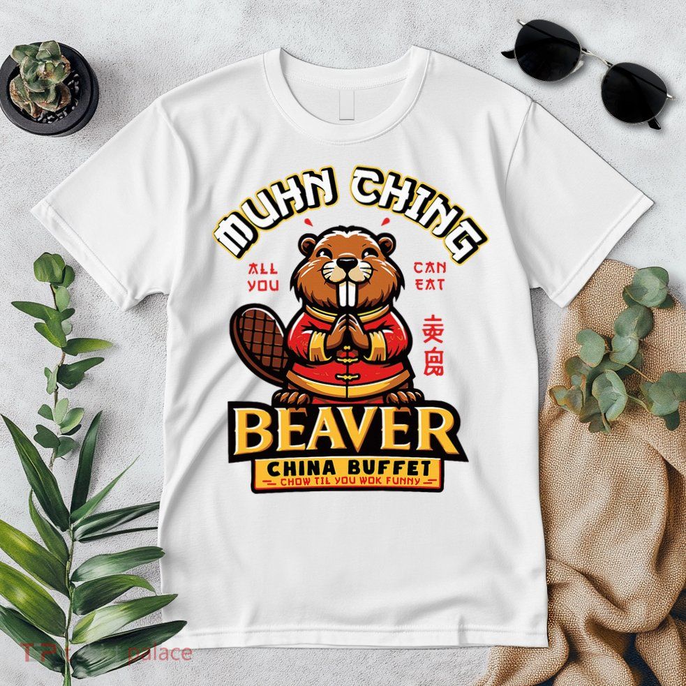 Muhn Ching Beaver Dirty Raunchy Premium T-Shirt