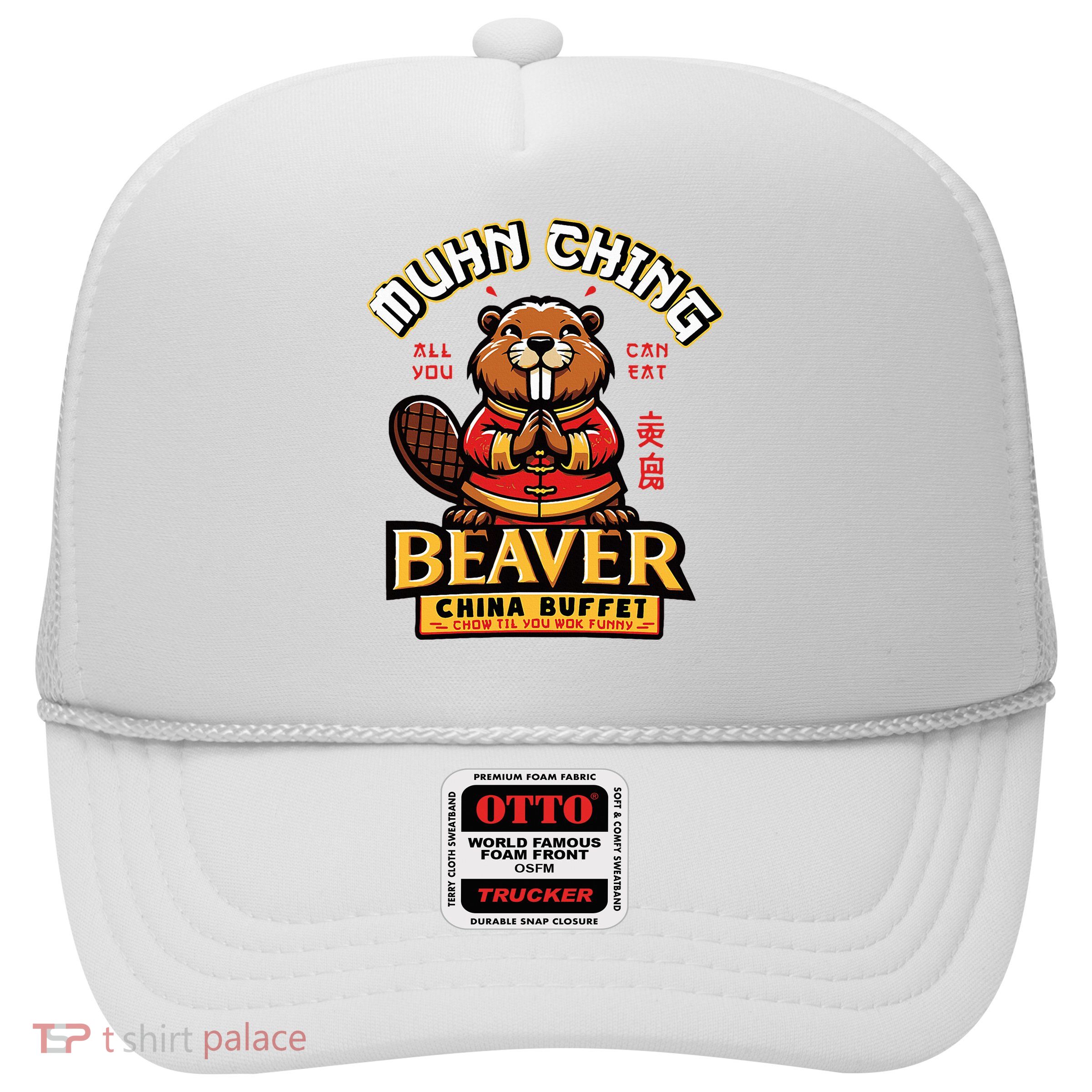 Muhn Ching Beaver Dirty Raunchy Trucker Hat