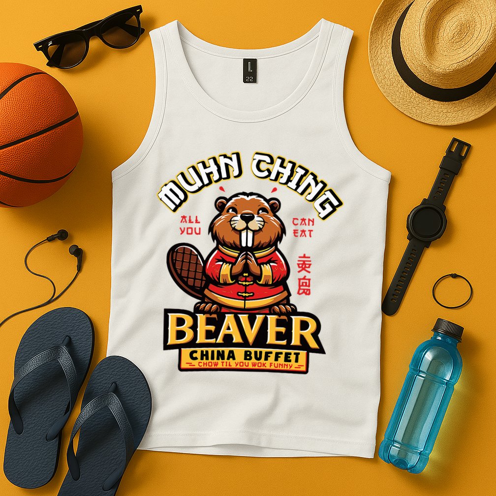 Muhn Ching Beaver Dirty Raunchy Tank Top