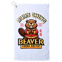 Muhn Ching Beaver Dirty Raunchy Golf Towel