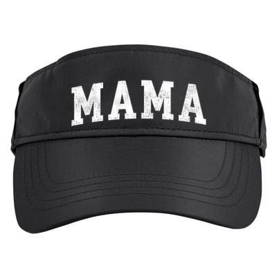 Mama Classic Bold Font Mama Birthday Gift Adult Drive Performance Visor