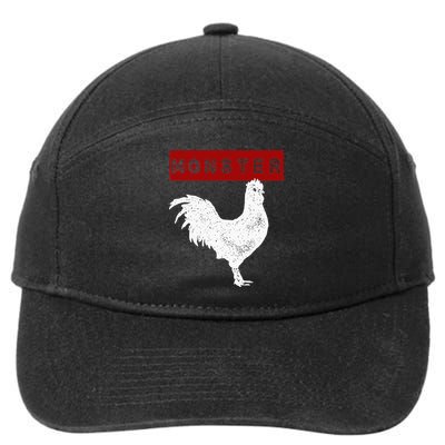 Monster Cock Big Dick Energy 7-Panel Snapback Hat