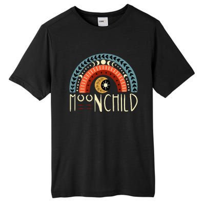 Moon Child Bohemian Moon Rainbow Hippie Moon Artwork Funny Tall Fusion ChromaSoft Performance T-Shirt