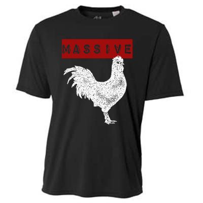 Massive Cock Big Dick Energy Cooling Performance Crew T-Shirt