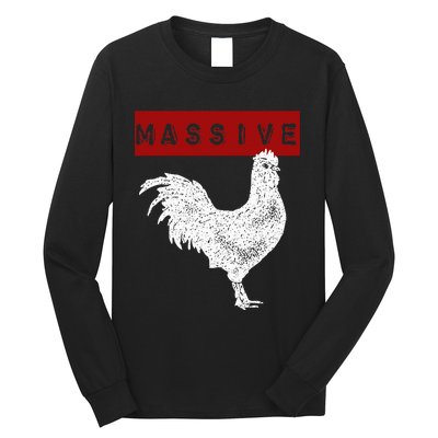 Massive Cock Big Dick Energy Long Sleeve Shirt