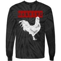 Massive Cock Big Dick Energy Tie-Dye Long Sleeve Shirt