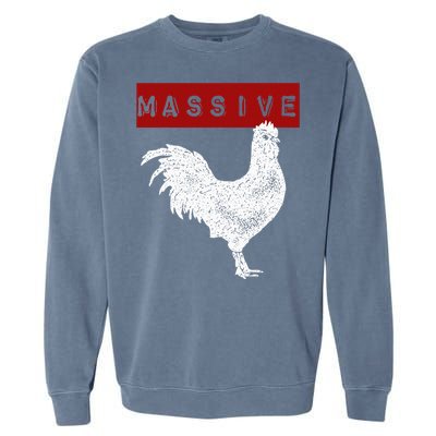 Massive Cock Big Dick Energy Garment-Dyed Sweatshirt