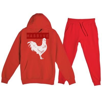 Massive Cock Big Dick Energy Premium Hooded Sweatsuit Set