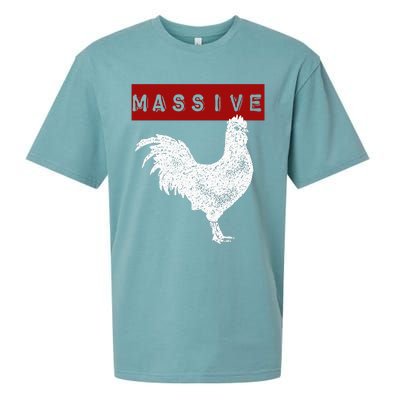 Massive Cock Big Dick Energy Sueded Cloud Jersey T-Shirt