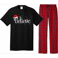 Merry Christmas Believe in Santa Claus Family Pajamas  Pajama Set