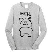 Meh Cute Bear Long Sleeve Shirt