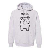 Meh Cute Bear Premium Hoodie