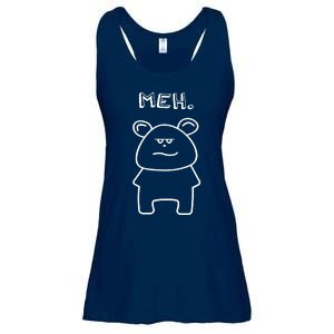 Meh Cute Bear Ladies Essential Flowy Tank