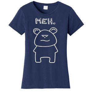 Meh Cute Bear Women's T-Shirt