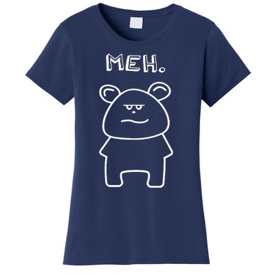 Meh Cute Bear Women's T-Shirt