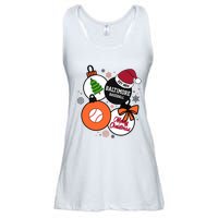 Merry Christmas Baltimore Baseball Est 1894 Ladies Essential Flowy Tank